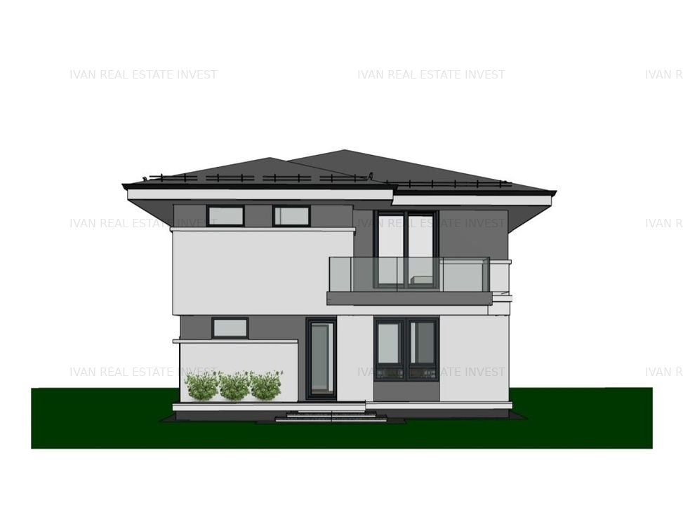 Dragomiresti Deal, casa individuala 4 camere P+1Et+Pod, utilitati, stb