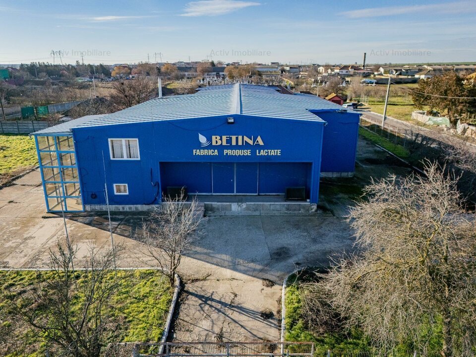 HALA ideala pentru PRODUCTIE ALIMENTARA, Poiana, Ovidiu – 827 mp, teren 4066 mp
