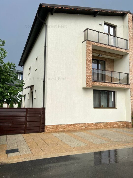 Duplex nou 270mp | Otopeni | Mobilat complet | Curte si 4 parcari