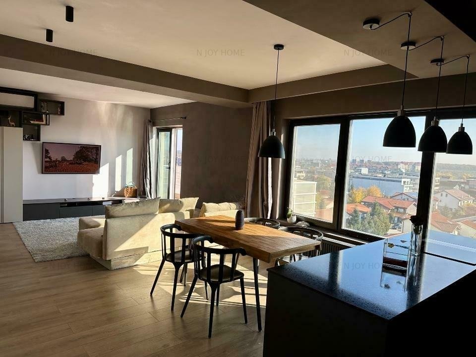 Apartament 2 camere mobilat lux | 2 locuri de parcare | zona rond OMV Pipera
