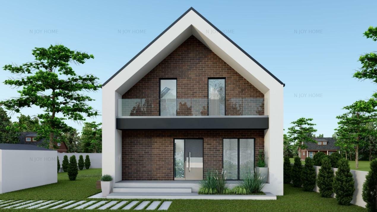 Casa individuala 5 camere, teren 532 mp, zona Dealu Mare, Crevedia