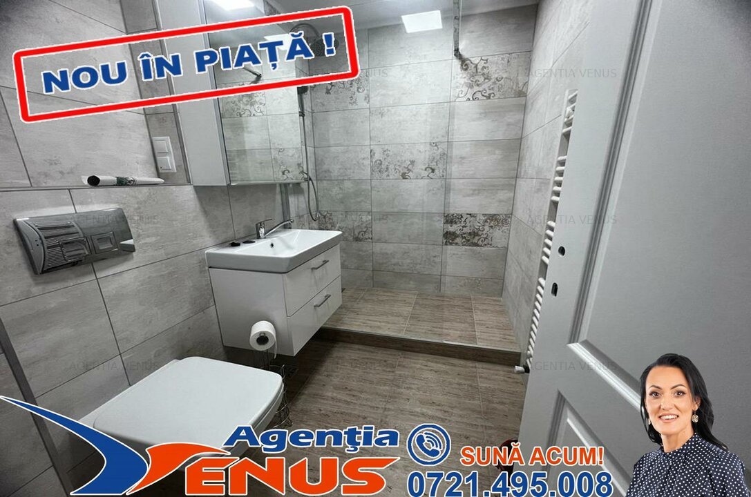 Apartament cu 3 camere, decomandat, etaj 4,cartier MV1, interior LUX