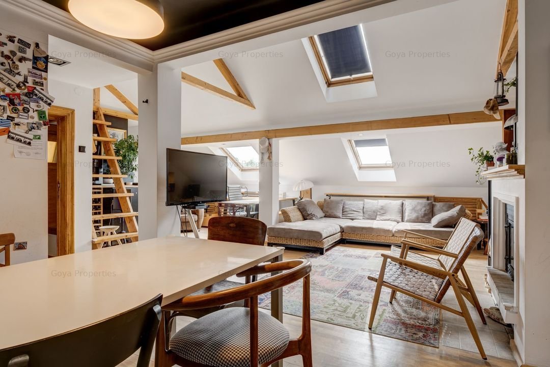 Dorobanti | Floreasca | Loft cu 3 camere in vila cu stil interbelic