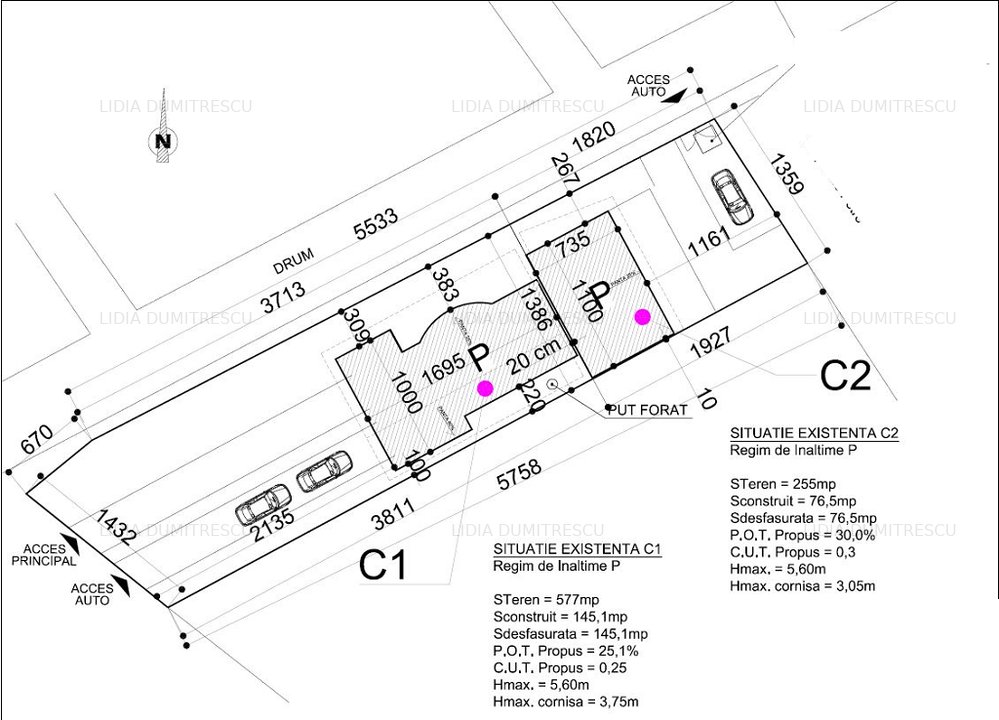 Vila individuala | Teren 800 mp |  Strejnicu