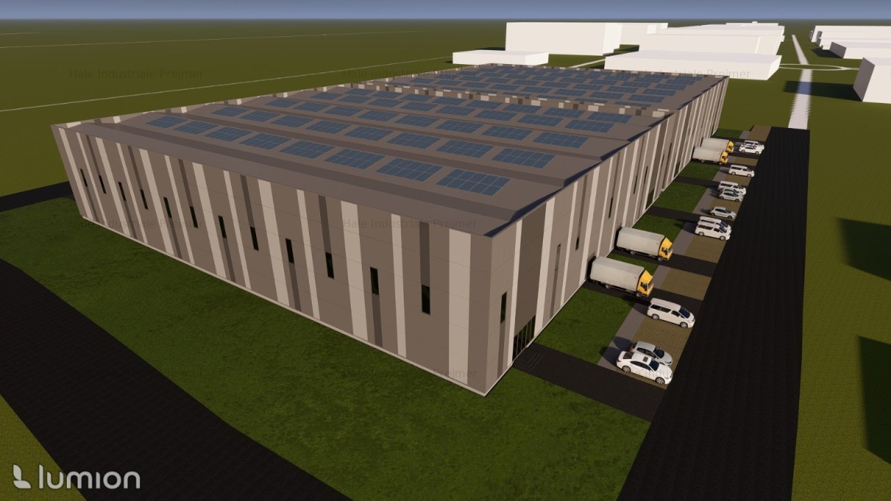 Hale in suprafata de 500-10.800 mp, Parcul Industrial Prejmer, Brasov