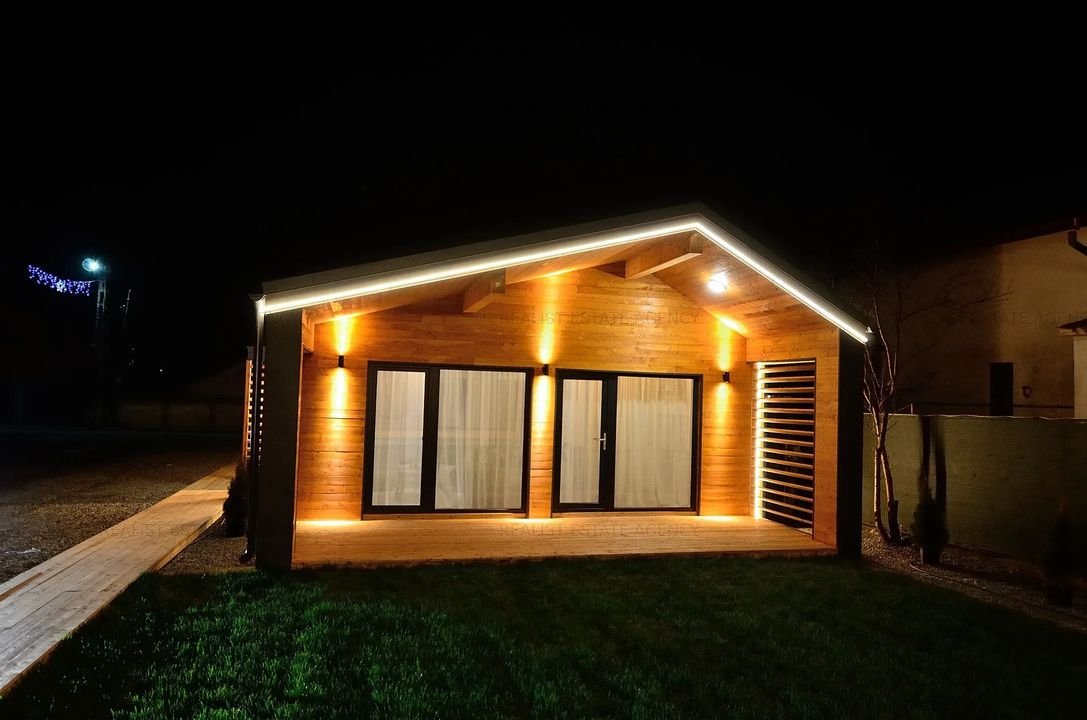 Casa la lacul Snagov din materiale de constructie naturale si nontoxic