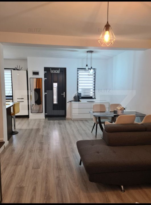 Triplex de 93mp suprafata utila, cu 121mp teren, in zona Petrom Baciu