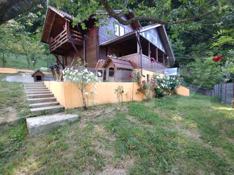 Casa/Cabana de vacanta 108 mp+teren 2,75 hectare+1 hectar padure