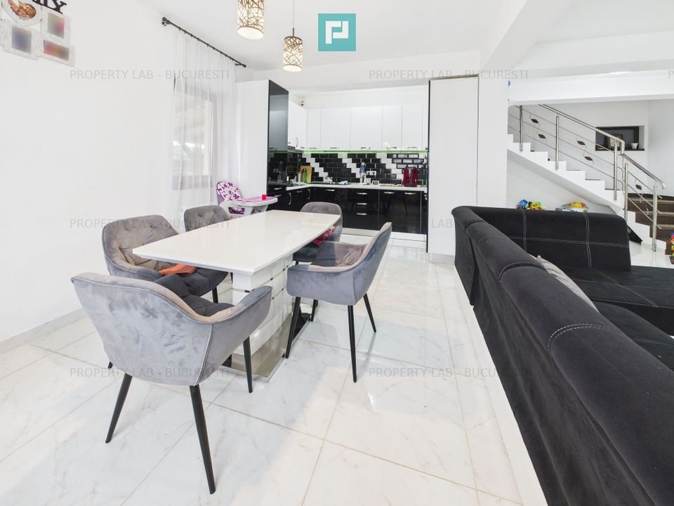 Casa tip duplex mobilata utilata teren generos comuna Berceni