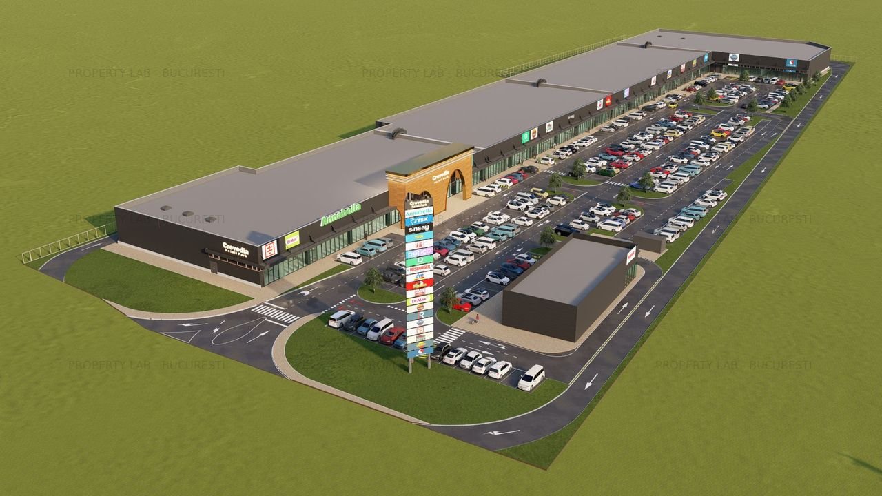 Crevedia Strip Mall