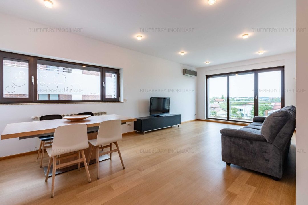 Apartament 3 camere complet/Baneasa/inclus 2 locuri de parcare si boxa