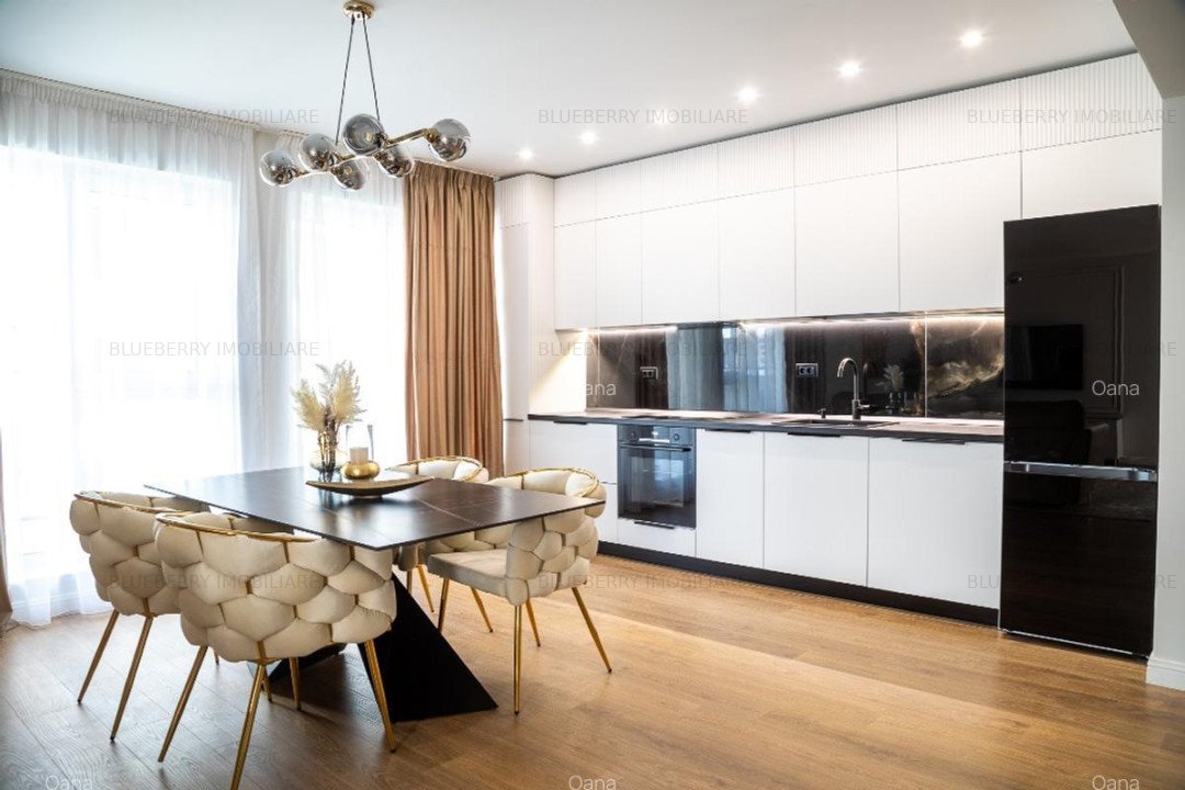 Apartament 3 camere, 103 mp, LUX, la cheie, parcare subterana, zona Omv Pipera