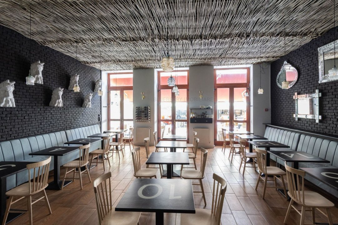 Spatiu comercial 110 mp, 80 locuri, terasa exterioara, fara risc, Centru Vechi