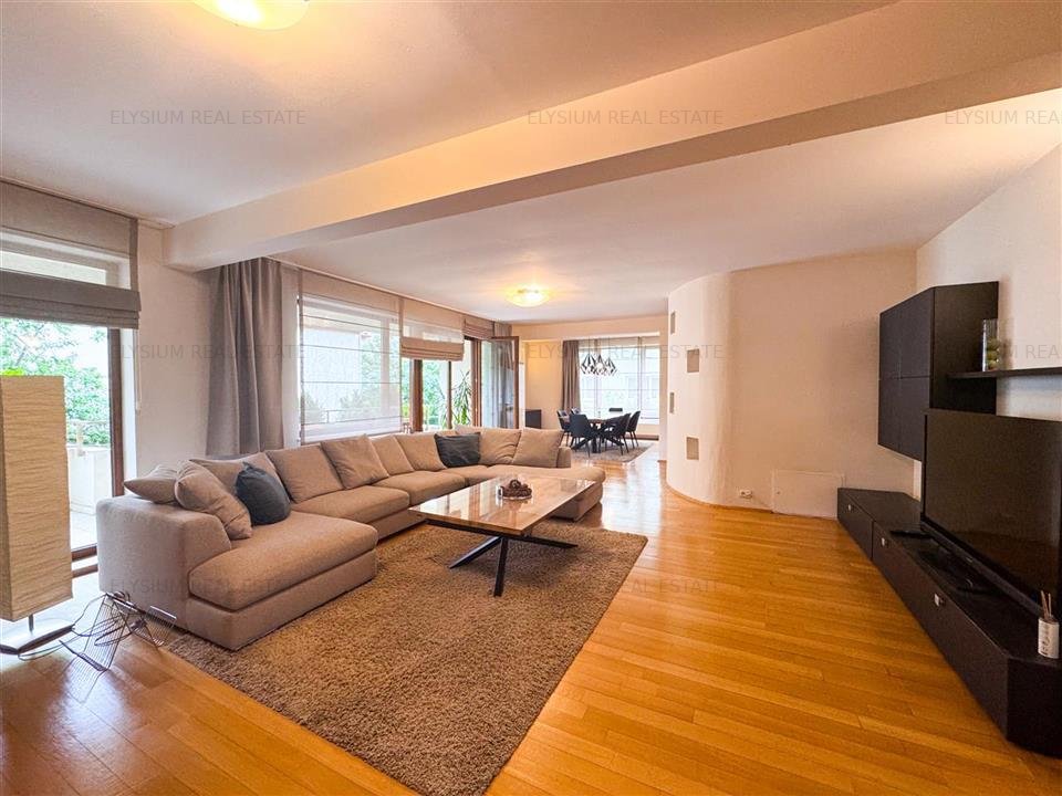Apartament cu 4 camere de inchiriat Herastrau