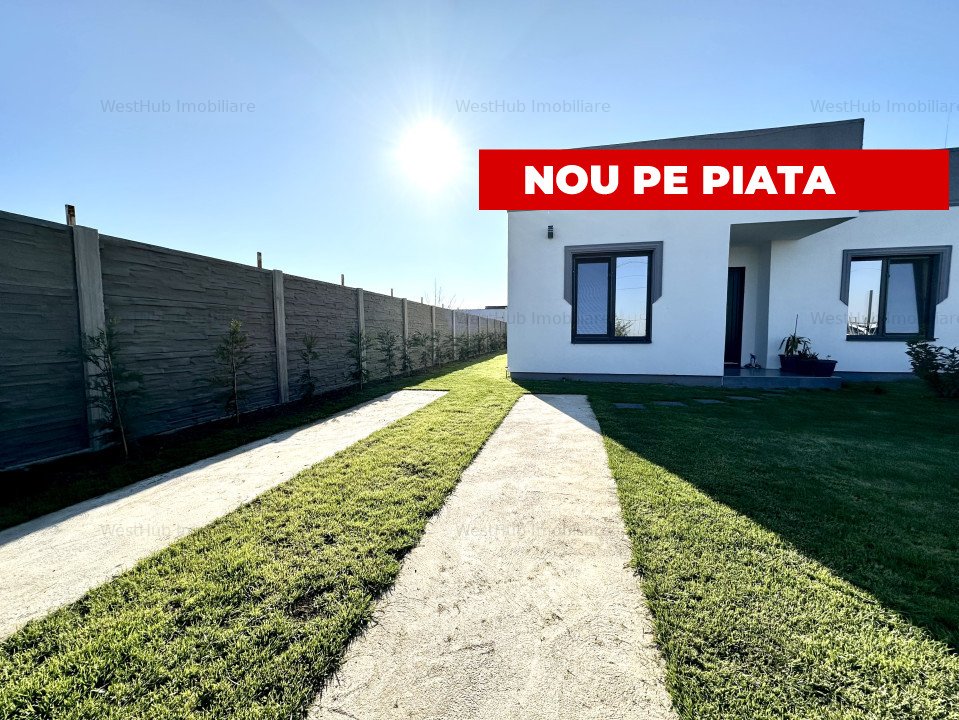 Duplex 4 camere, 100 mp utili, teren 410 mp teren, locatie excelenta - Sanandrei