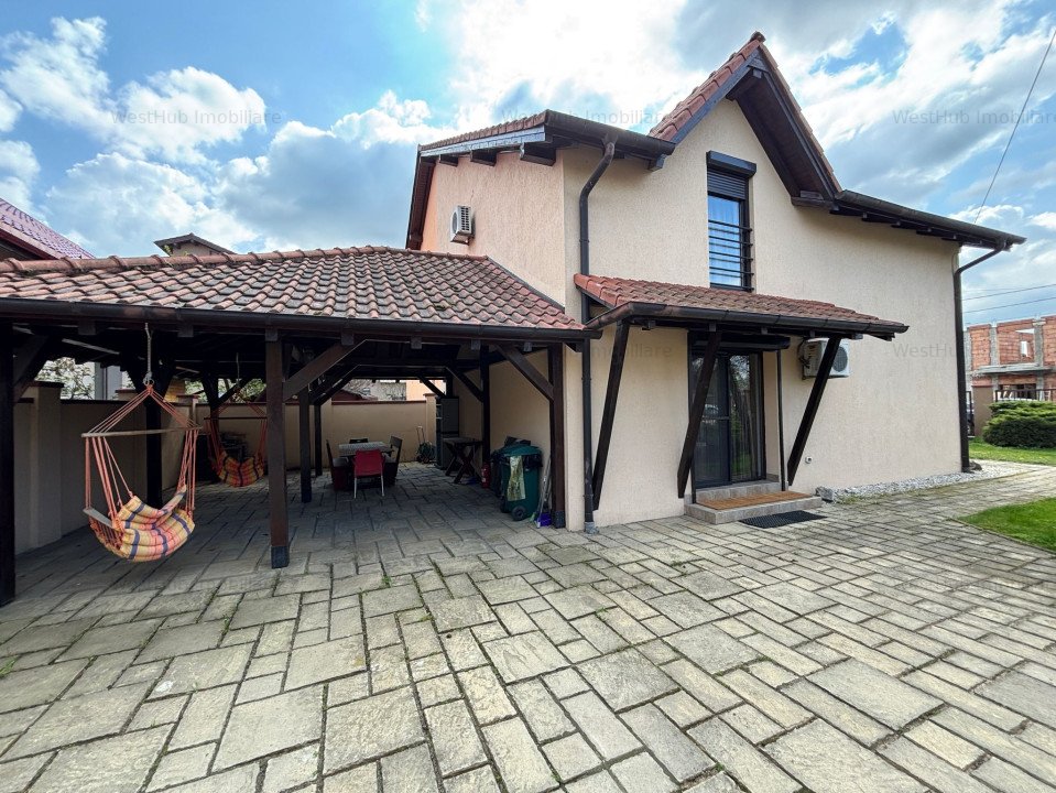 SE INCHIRIAZA CASA 4 CAMERE, CURTE 350MP, COMPLET MOBILAT SI UTILAT IN BRAYTIM