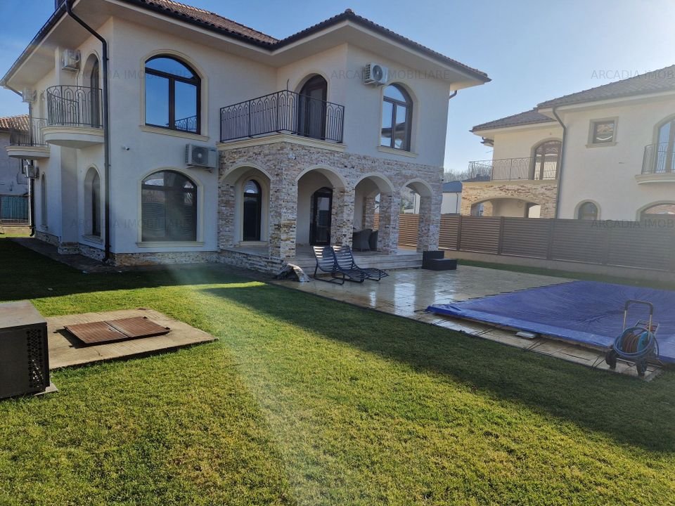5 rooms villa for rent | Corbeanca | Swimming pool | Lake view