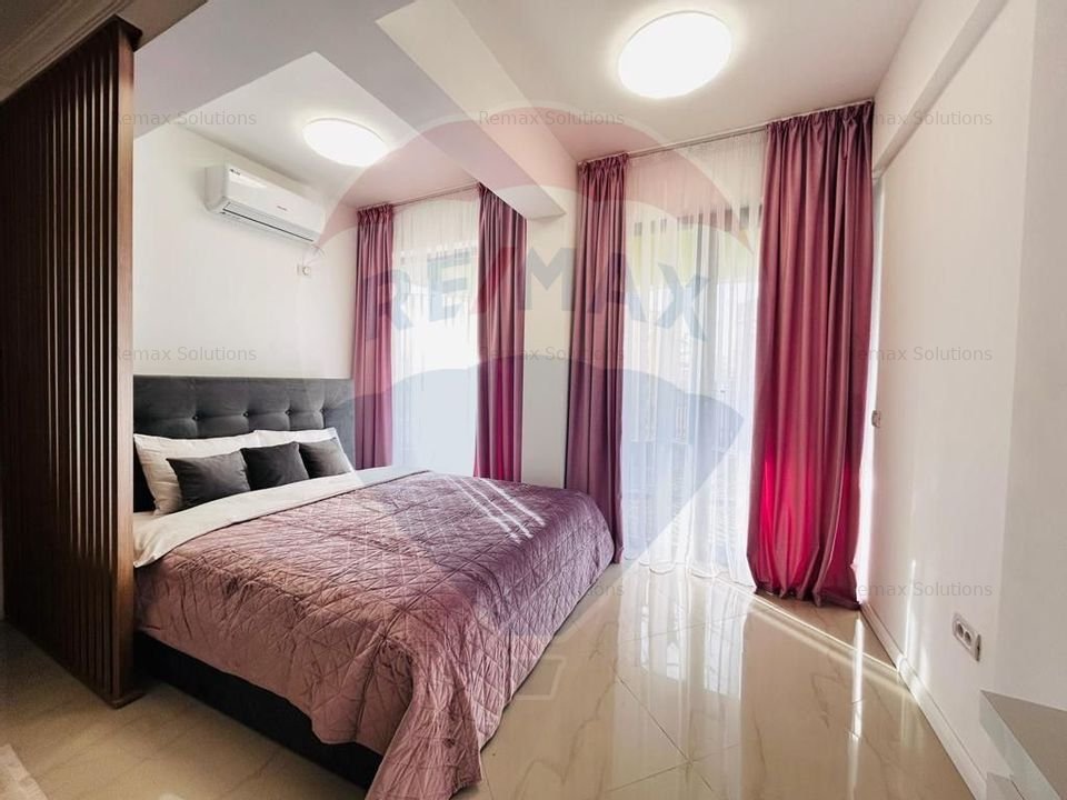 Studio lux de inchiriat in zona Mamaia Nord Constanta cu piscina