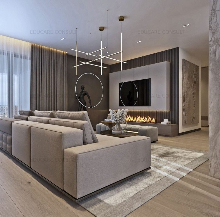 Baneasa Shopping City-Penthouse deosebit cu mobilier nou, PRIMA INCHIRIERE!
