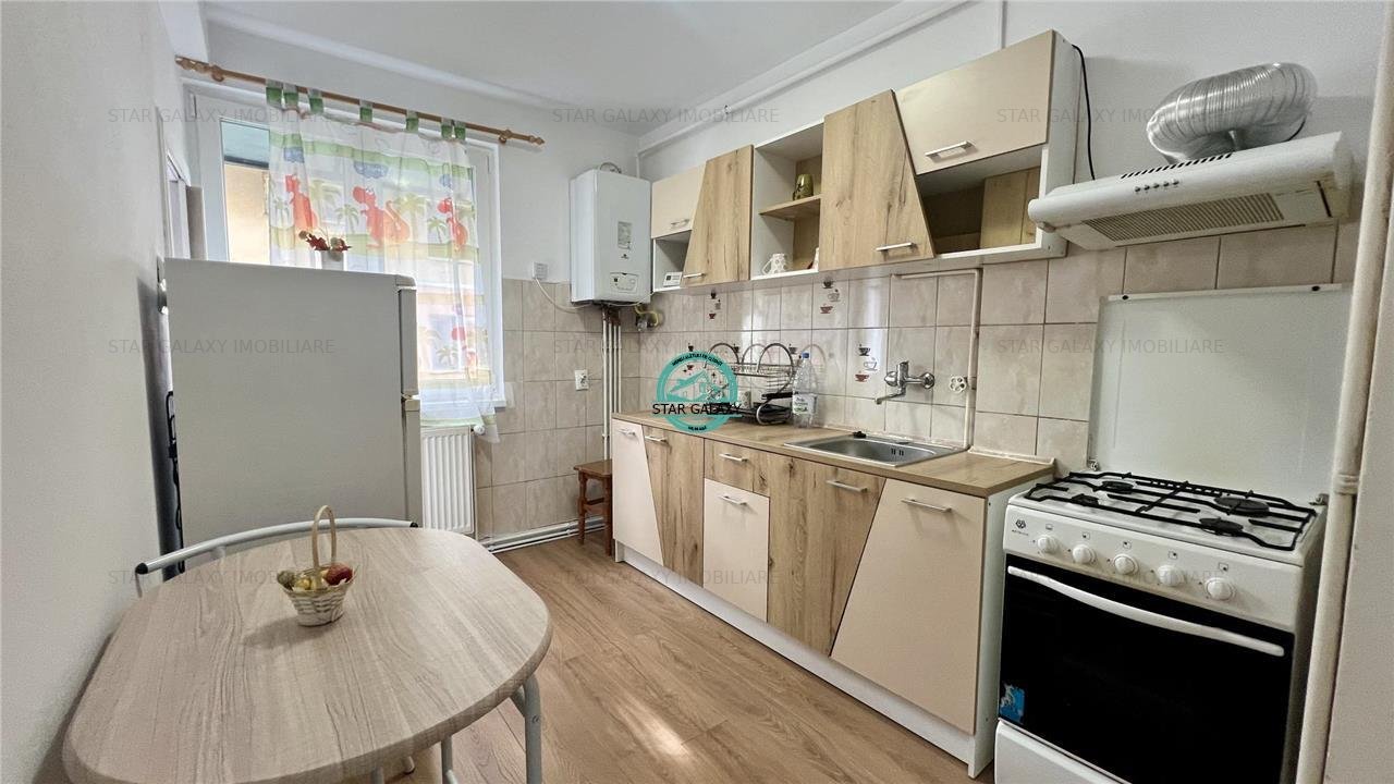 Inchiriez apartament cu 2 camere, mobilat complet la 3 min de centru