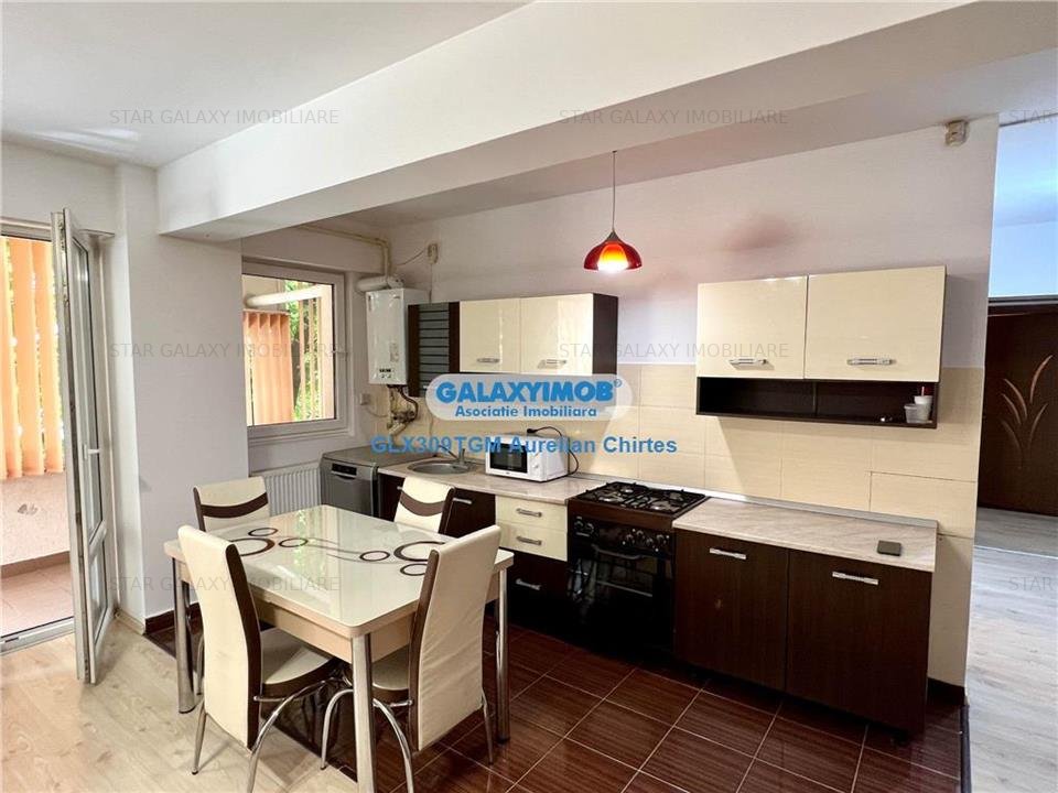 Apartament 3 camere de inchiriat Dambu, complet mobilat, Bloc Nou