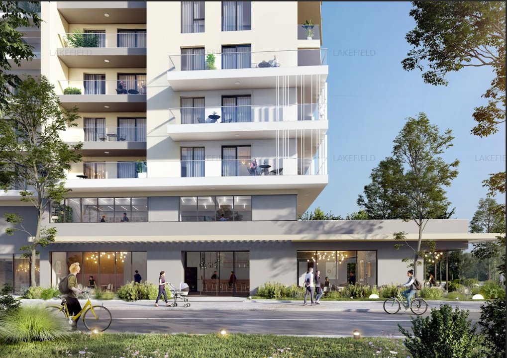 LAKEFIELD - Apartament cu 2 camere, finisat cu vedere la LAC
