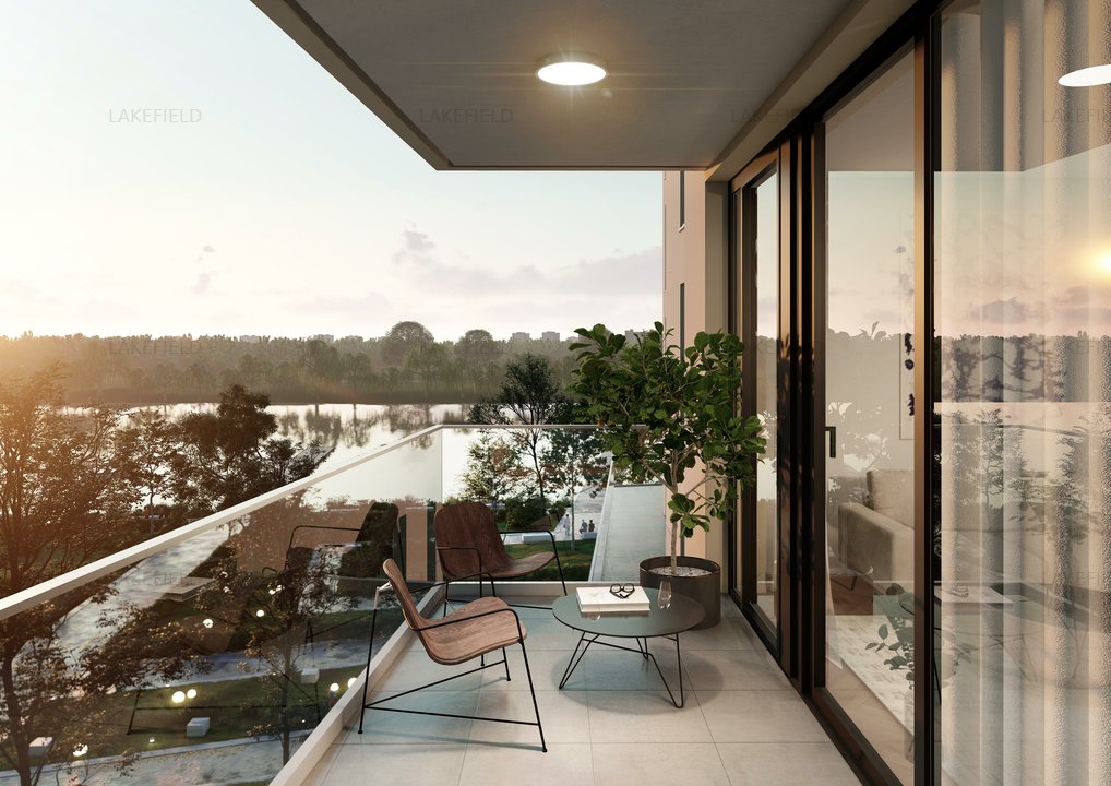 LAKEFIELD - Apartament cu 2 camere FINISAT cu vedere la LAC !
