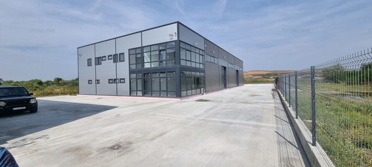 Hala noua cu CF depozitare/productie Sannicoara