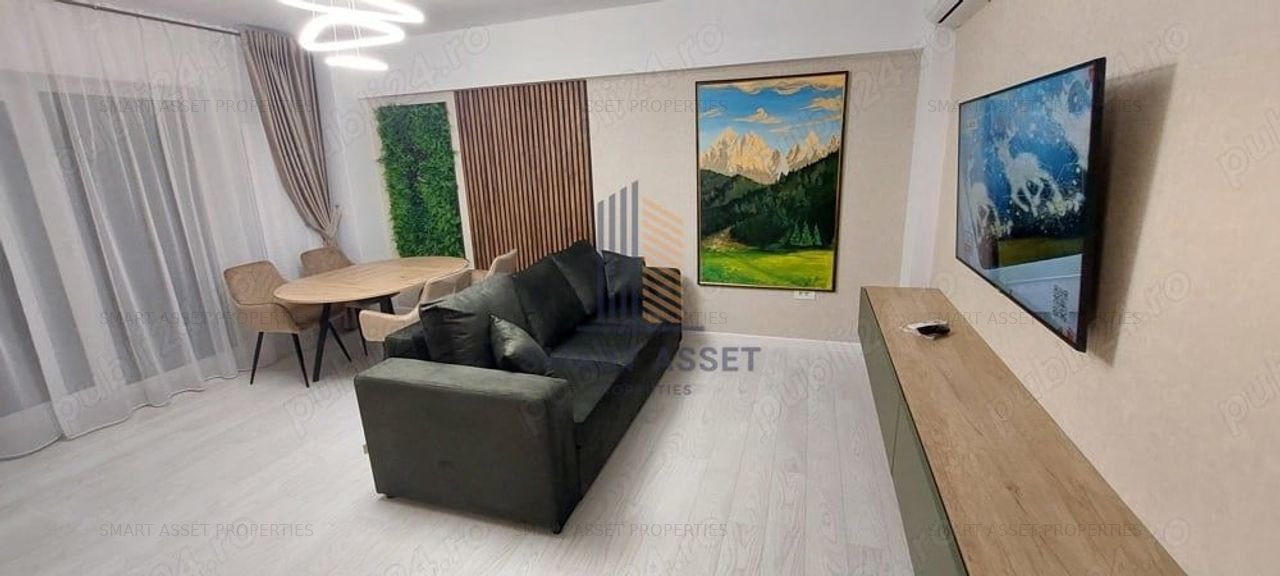 Valea Lupului, 3 camere, nou, prima inchiriere, 2 locuri parcare, lift