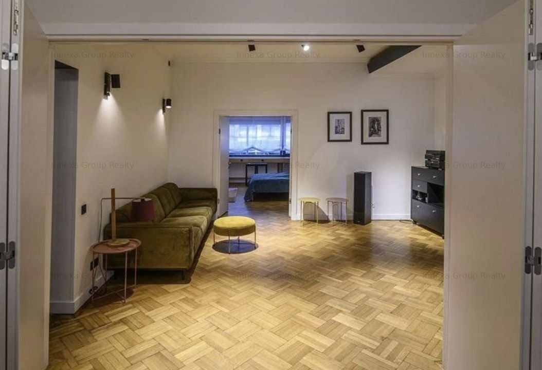 Calea Victoriei- Amzei | Apartament Art Deco complet renovat | 5 camere 4 bai