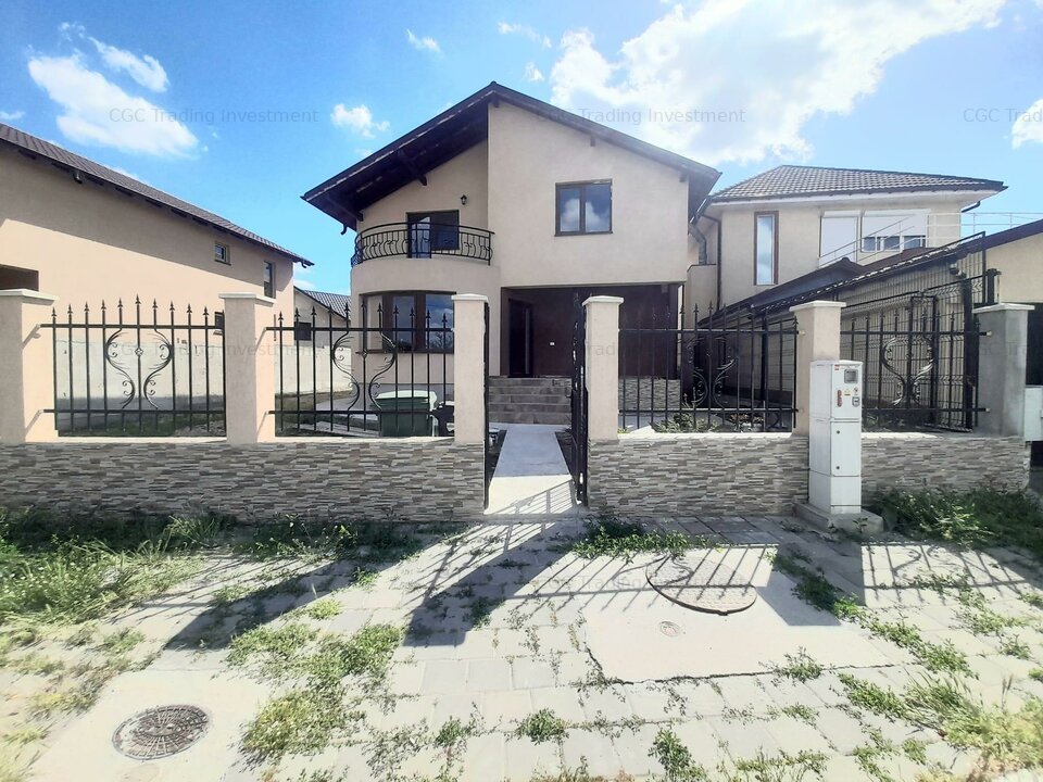 Casa individuala P + M cu 5 camere, 90 mp suprafata construita si teren 350 mp