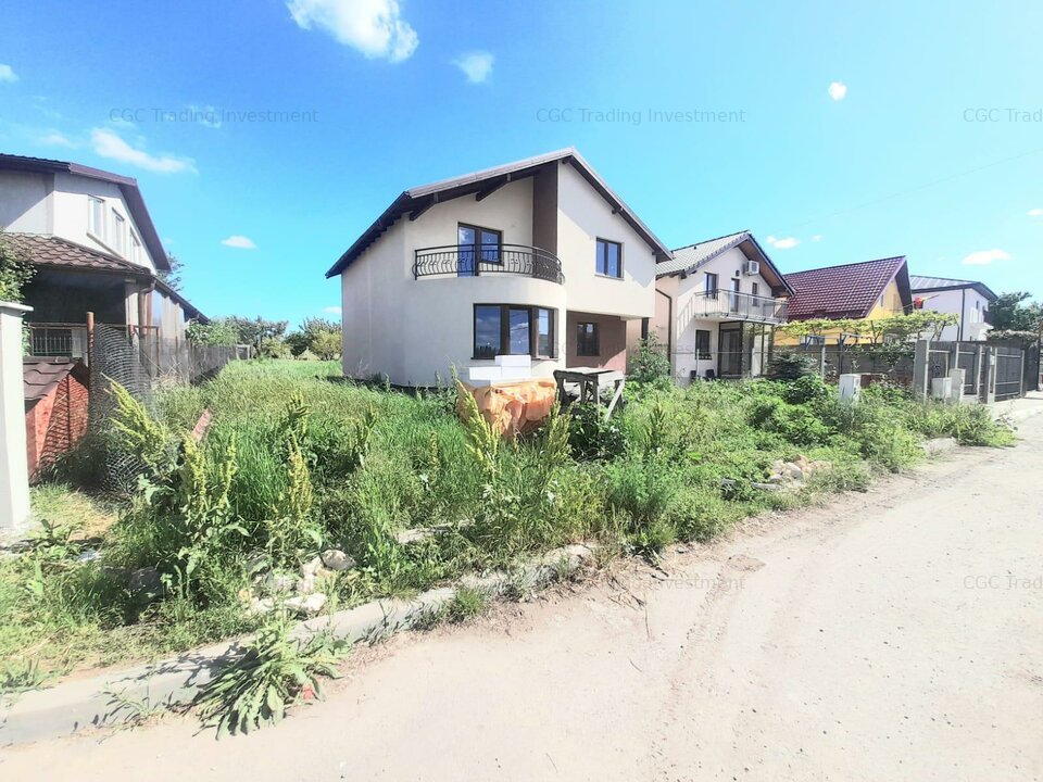 Casa individuala cu 5 camere, 90 mp suprafata construita si un teren de 525 mp