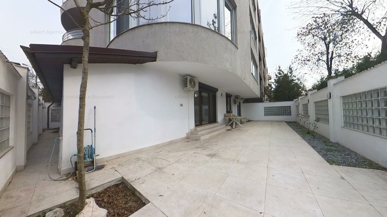 Sos. Nordului – Herastrau, apartament de lux 5 camere, curte si loc de parcare
