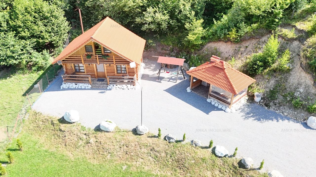 Proprietate deosebita, 2 Case de lemn la Plaiul Foii