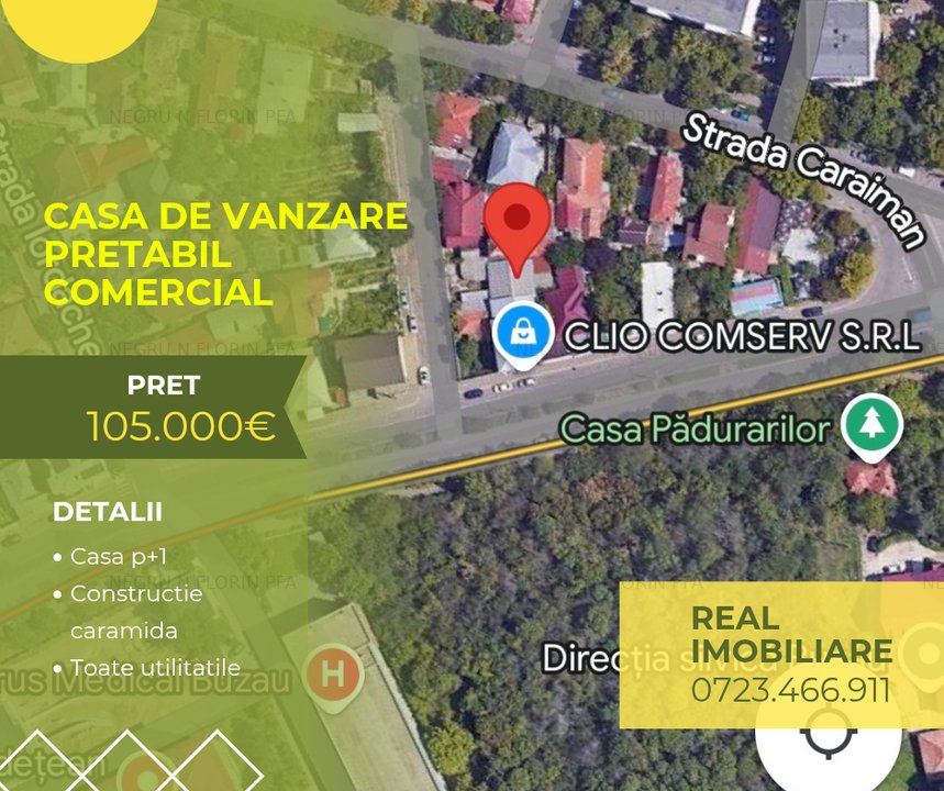 Casa 23 august - aproape de parcul Crang !