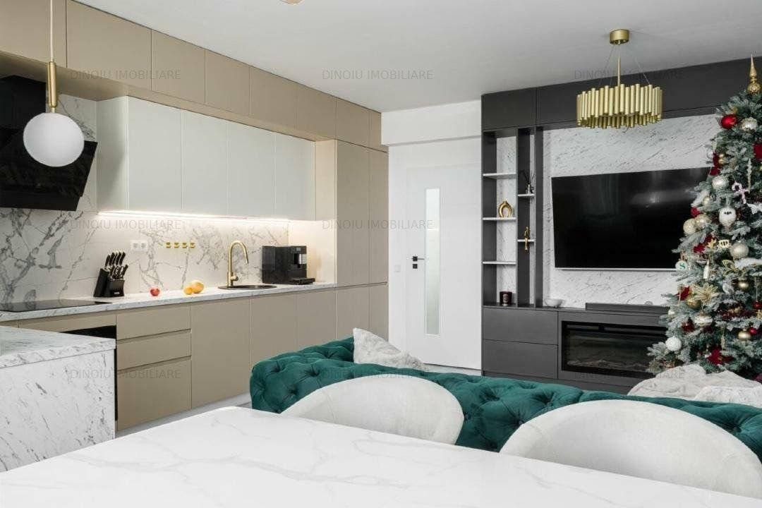 Apartament 3 camere mobilat cu loc parcare Sky Garden Residence