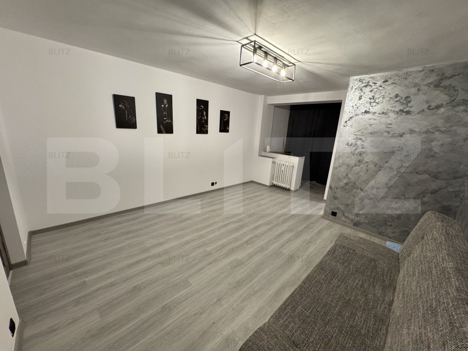 Garsoniera renovata, zona Liceul Nicolae Titulescu, Brazda lui Novac