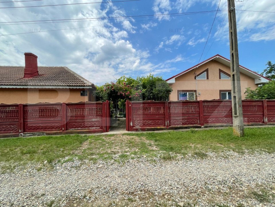 2 Case individuale 100 mp, teren 5000 mp, comuna Zanoaga