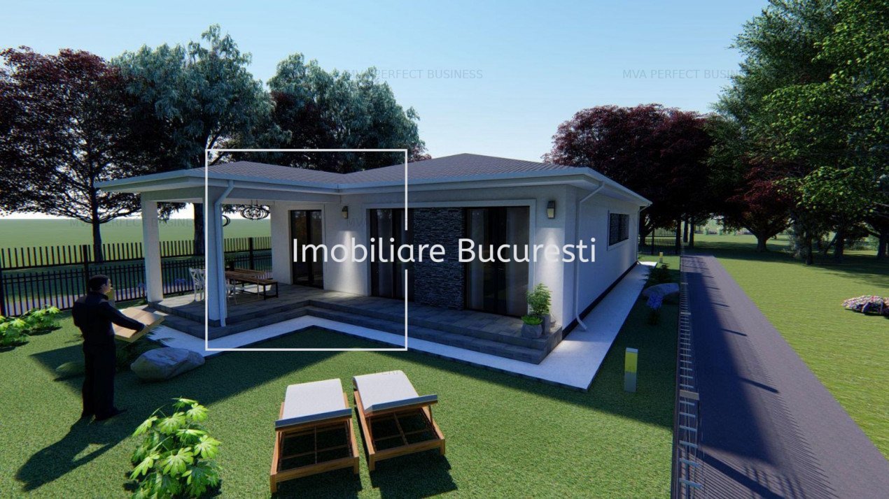 Casa de vanzare in zona Buftea - Crevedia 4 camere