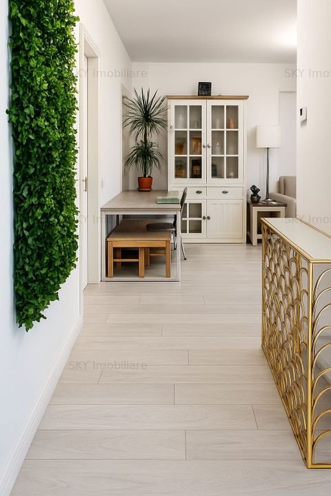 Apartament cu 3 camere + curte privată 5 minute de Parcul Herăstrău