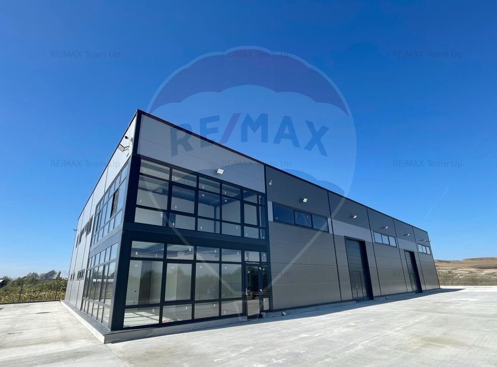 Hala industriala nou construita in Sannicoara, Cluj