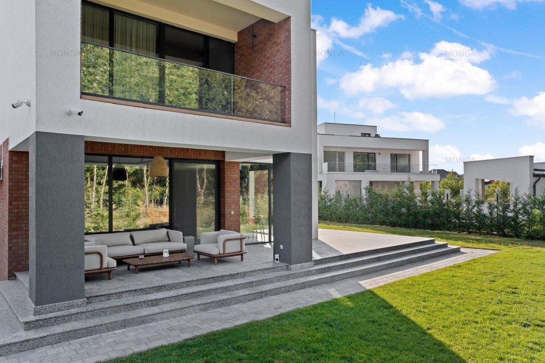Vila de lux in Corbeanca langa padure | 200 mp plus terase | 0 comision