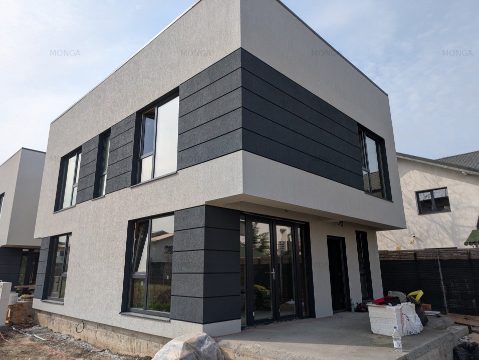 Casa 4 camere | 0 comision | Otopeni Campului | 120mp | Noua | Finisata