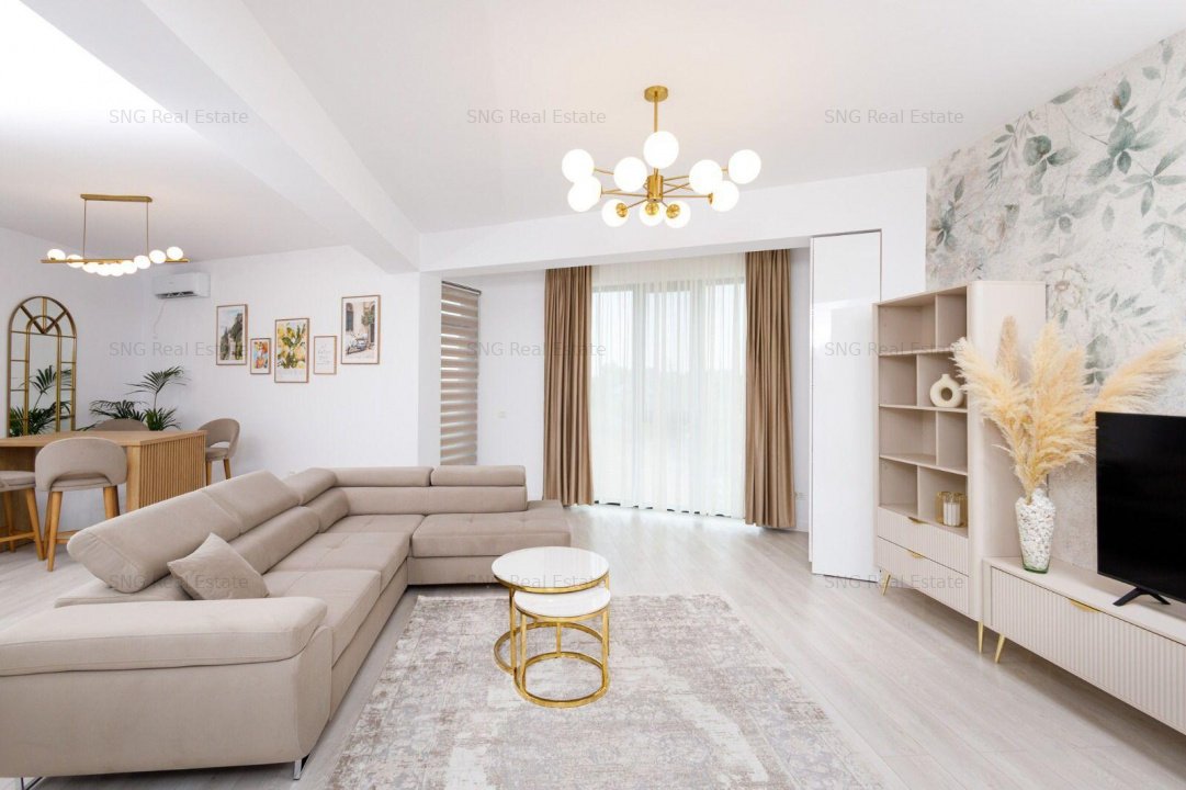 De inchiriat apartament 2 camere complet mobilat si utilat in apropiere de DN1