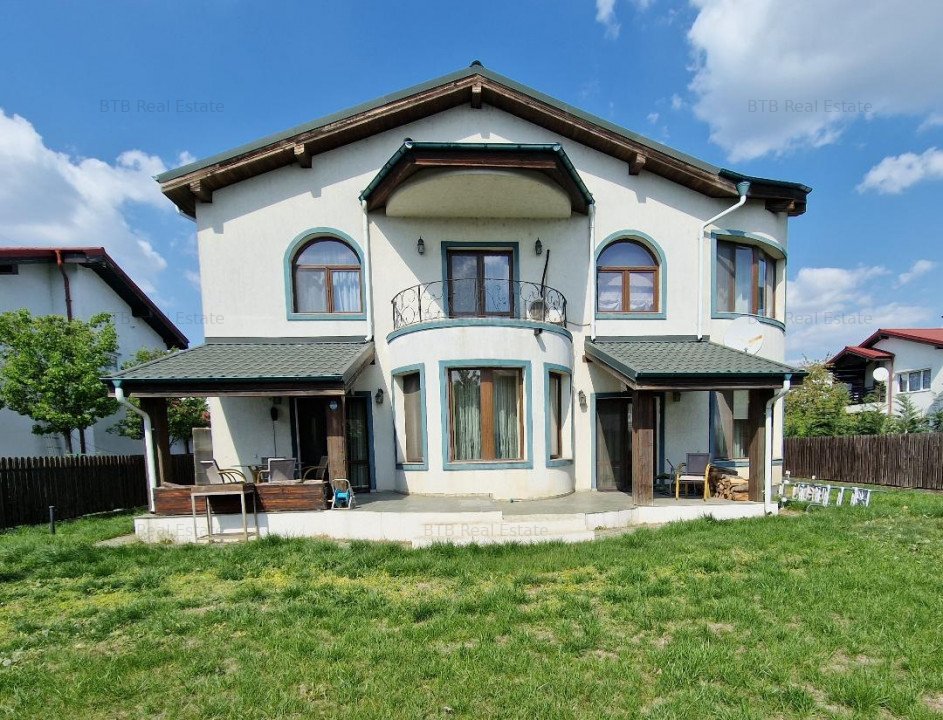 Villa for Rent - 5 Rooms, 500 sqm Plot, Mogosoaia, Private Street