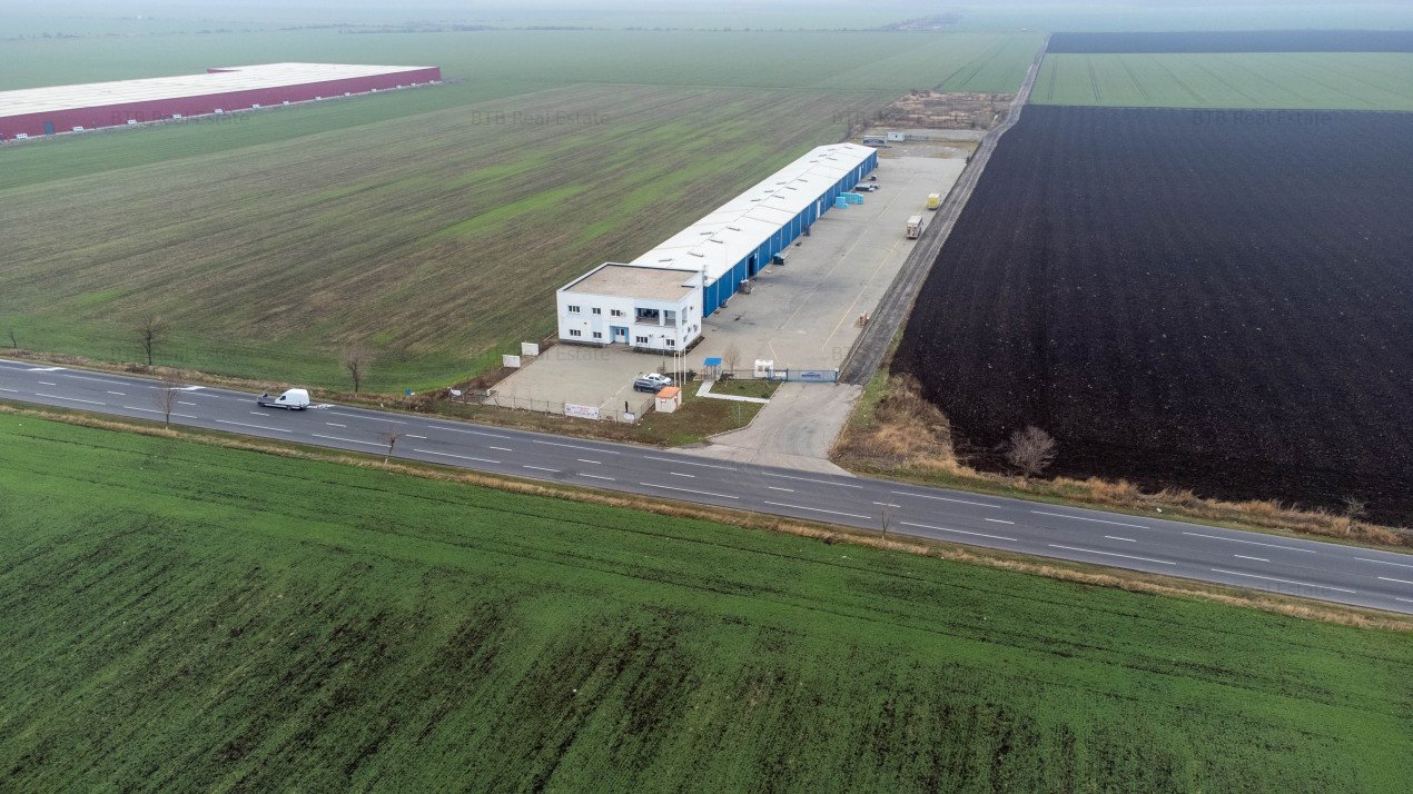 Spatiu industrial si Birouri 3700 MP Teren 24895 MP Sindrilita DN2