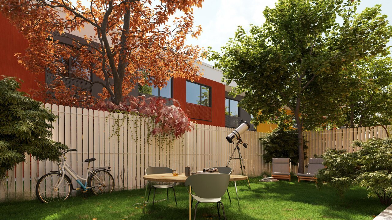 Duplex 2  camere cu grădină 33 mp Pipera - ultimele unitati