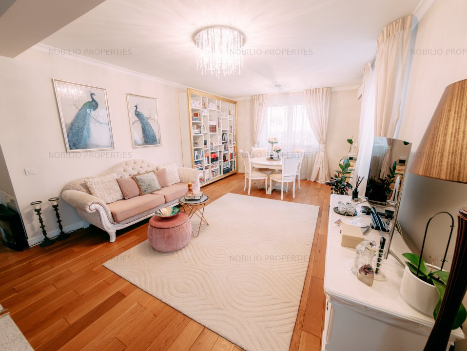Apartament in Andrei Muresanu, 190 mp, mobilat şi utilat, cu 2 locuri de parcare