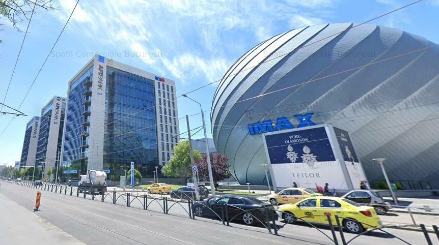 Spatiu Comercial 410mp langa AFI Cotroceni Vitrina 20m Terasa