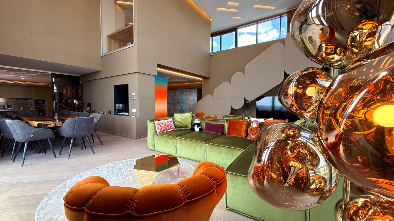 De inchiriat | Penthouse cu vedere panoramica | Floreasca Barbu Vacarescu